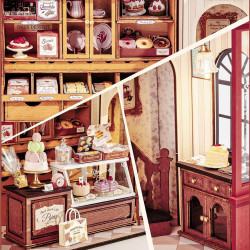 UA Juguetes – Honey Dessert Talk – Rolife Casa de Muñecas para Construir  DG168