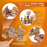 UA Juguetes – NASA Lunar Rover UGears | Puzzle 3D de madera con movimiento