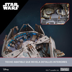Millennium Falcon™ Ugears | Maqueta 3D de madera Star Wars™