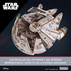 Millennium Falcon™ Ugears | Maqueta 3D de madera Star Wars™