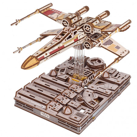 Caza Estelar Ala-X de Luke Skywalker™ de Ugears | Maqueta 3D de madera Star Wars™