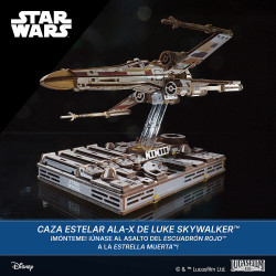 Caza Estelar Ala-X de Luke Skywalker™ de Ugears | Maqueta 3D de madera Star Wars™