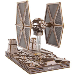 TIE Fighter™ UGEARS – Maqueta de Madera Mecánica Star Wars | UA Juguetes