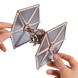 UA Juguetes Shop – UGEARS TIE Fighter™ – iconic spaceship from the Star Wars™ saga | 3D Puzzle