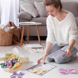 UA Juguetes Shop – ROKR Spring Time Bouquet | 3D Flower Puzzle DIY Gift