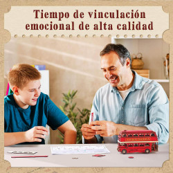 UA Juguetes – Rolife London Tour Bus – Puzzle 3D de Madera del Autobús de Londres