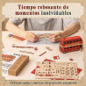 UA Juguetes Shop – Rolife London Tour Bus – 3D Wooden Puzzle Model ROKR ROBOTIME