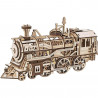 UA Juguetes Shop – Locomotive LK701 Mechanical Wooden Model  – 3D Wooden Puzzle ROKR ROBOTIME