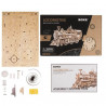 UA Juguetes Shop – Locomotive LK701 Mechanical Wooden Model  – 3D Wooden Puzzle ROKR ROBOTIME