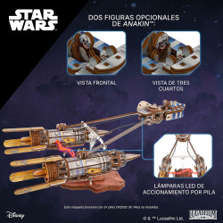Anakin’s Podracer™ – Maqueta de Madera 3D de UGEARS | UA Juguetes