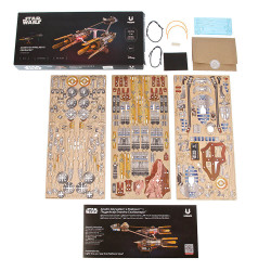 UA Juguetes Shop – Anakin’s Podracer™ 3D Wooden Model by UGEARS – Star Wars Collectible Kit