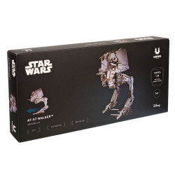 UA Juguetes Shop – Ugears AT-ST Walker – Mechanical Star Wars™ Wooden Model | 3D Puzzle