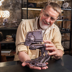 UA Juguetes Shop – Ugears AT-ST Walker – Mechanical Star Wars™ Wooden Model | 3D Puzzle