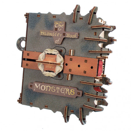 UA Juguetes Shop – UGEARS The Monster Book of Monsters – Harry Potter™ 3D Wooden Mechanical Puzzle