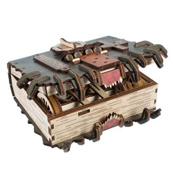 UA Juguetes Shop – UGEARS The Monster Book of Monsters – Harry Potter™ 3D Wooden Mechanical Puzzle