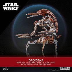 UA Juguetes Shop – Droideka 3D Star Wars by UGEARS | Mechanical Wooden Model Kit