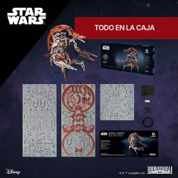 Droideka 3D Star Wars | Kit Mecánico de UGEARS para Montar | UA Juguetes