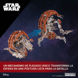 Droideka 3D Star Wars | Kit Mecánico de UGEARS para Montar | UA Juguetes