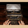 UA Juguetes Shop – ROKR Mechanical Typewriter LK703B | Functional 3D Wooden Puzzle