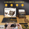 UA Juguetes Shop – ROKR Mechanical Typewriter LK703B | Functional 3D Wooden Puzzle