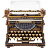 UA Juguetes Shop – ROKR Mechanical Typewriter LK703B | Functional 3D Wooden Puzzle
