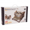 UA Juguetes Shop – ROKR Mechanical Typewriter LK703B | Functional 3D Wooden Puzzle