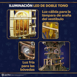Carrera de Canicas del Banco Mágico Gringotts™ | UGEARS | UA Juguetes