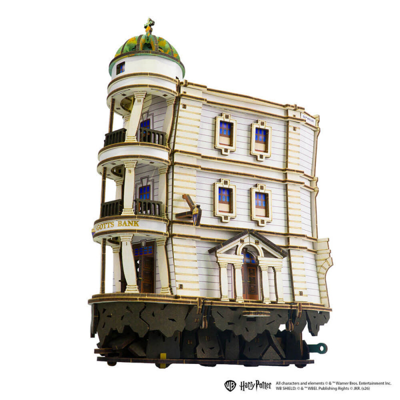 Carrera de Canicas del Banco Mágico Gringotts™ | UGEARS | UA Juguetes