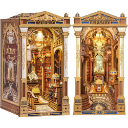Rolife Library of Wonders TGB16 | Book Nook DIY con luz LED | UA Juguetes