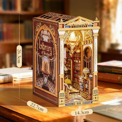 Rolife Library of Wonders TGB16 | DIY Book Nook with LED | UA Juguetes