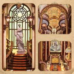 Rolife Library of Wonders TGB16 | DIY Book Nook with LED | UA Juguetes