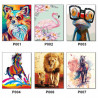 UA JUGUETES – El gato en la  biblioteca – pintura por números