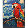 UA JUGUETES – El loro– pintura por números
