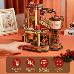 UA Juguetes Shop – ROKR Dream Gift Factory EAB01 | 3D Wooden Music Box