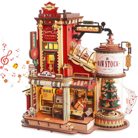UA Juguetes – ROKR Dream Gift Factory EAB01 | Caja de Música 3D