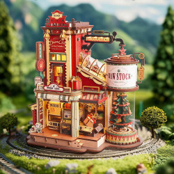 UA Juguetes Shop – ROKR Dream Gift Factory EAB01 | 3D Wooden Music Box