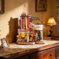 UA Juguetes Shop – ROKR Dream Gift Factory EAB01 | 3D Wooden Music Box