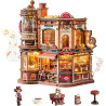UA Juguetes – ROKR Dream Coffee Factory EAB02 | Maqueta 3D de Madera