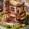 UA Juguetes Shop – ROKR Dream Coffee Factory EAB02 | 3D Wooden Model