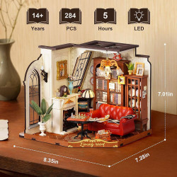 UA Juguetes – Rolife Catherine’s Living Room DG175 | Casa Miniatura DIY
