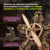Motor de avión R-5 UGEARS | Maqueta mecánica 3D