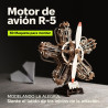 Motor de avión R-5 UGEARS | Maqueta mecánica 3D
