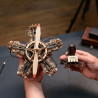 Motor de avión R-5 UGEARS | Maqueta mecánica 3D