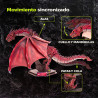 UA Juguetes Shop – UGEARS Firestorm Dragon | Mechanical 3D Wooden Puzzle