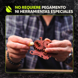 Dragón Tormenta de Fuego UGEARS | Puzzle 3D Mecánico