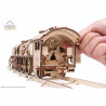 Locomotora de vapor V-Express (V-Express Steam Train with Tender)