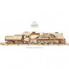 Locomotora de vapor V-Express (V-Express Steam Train with Tender)